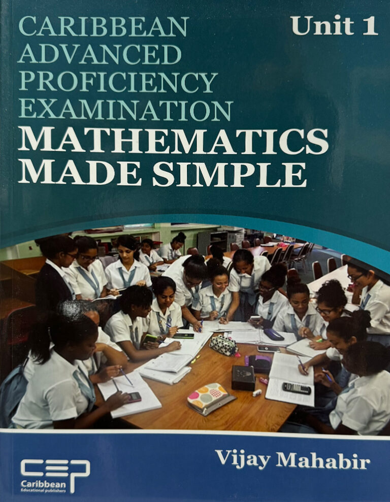 Textbook Math Unit 1 Unit 1 Caribbean Advanced Proficiency Examination Mathematics Made ...